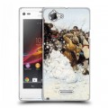 Дизайнерский пластиковый чехол для Sony Xperia L