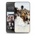 Дизайнерский пластиковый чехол для HTC Desire 700