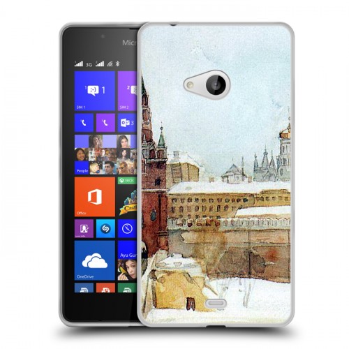 Дизайнерский пластиковый чехол для Microsoft Lumia 540