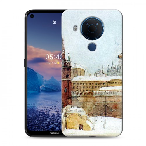 Дизайнерский силиконовый чехол для Nokia 5.4