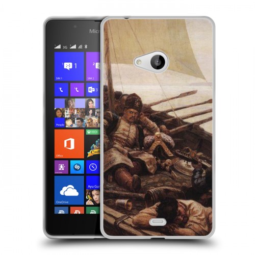 Дизайнерский пластиковый чехол для Microsoft Lumia 540