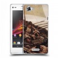 Дизайнерский пластиковый чехол для Sony Xperia L