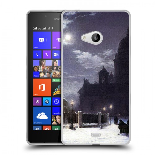 Дизайнерский пластиковый чехол для Microsoft Lumia 540