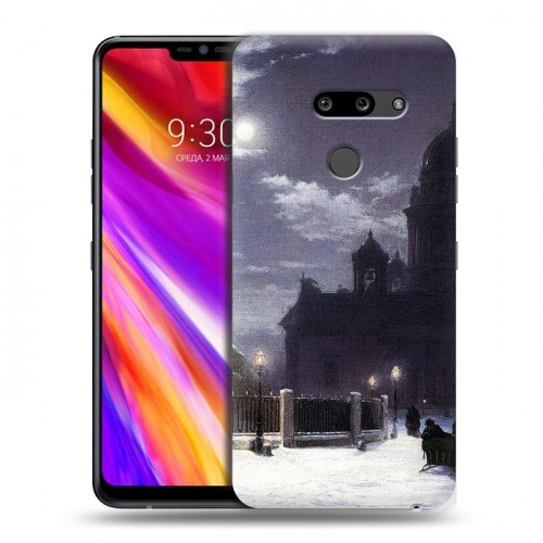 Дизайнерский пластиковый чехол для LG G8 ThinQ