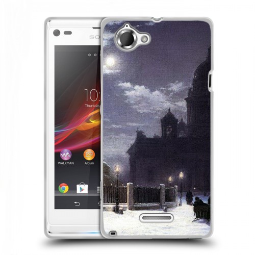 Дизайнерский пластиковый чехол для Sony Xperia L