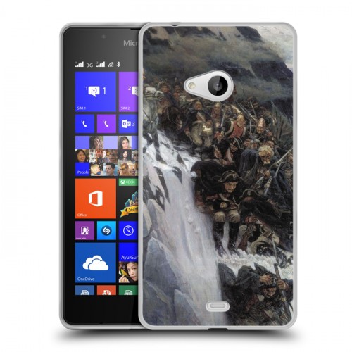 Дизайнерский пластиковый чехол для Microsoft Lumia 540