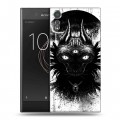 Дизайнерский пластиковый чехол для Sony Xperia XZs Мистические кошки