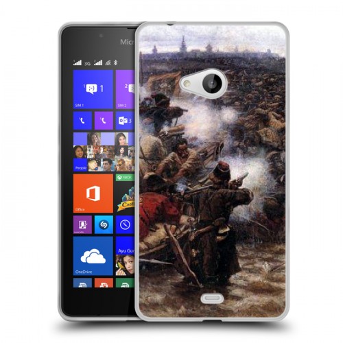 Дизайнерский пластиковый чехол для Microsoft Lumia 540