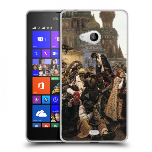 Дизайнерский пластиковый чехол для Microsoft Lumia 540