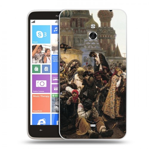 Дизайнерский пластиковый чехол для Nokia Lumia 1320