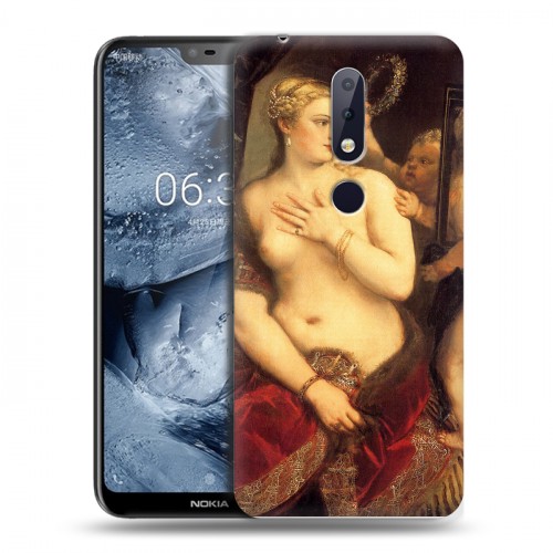 Дизайнерский силиконовый чехол для Nokia 6.1 Plus