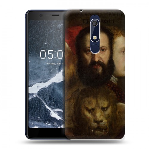 Дизайнерский пластиковый чехол для Nokia 5.1