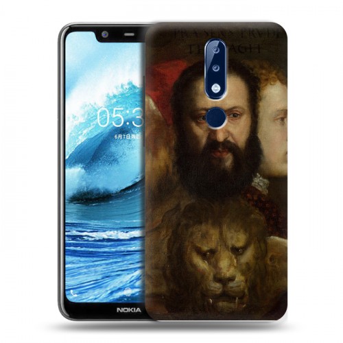 Дизайнерский силиконовый чехол для Nokia 5.1 Plus