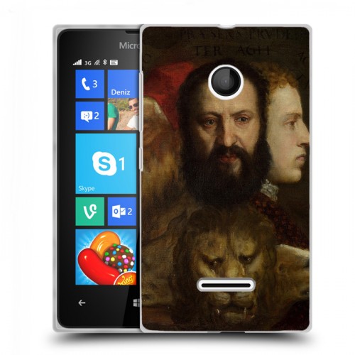 Дизайнерский пластиковый чехол для Microsoft Lumia 435