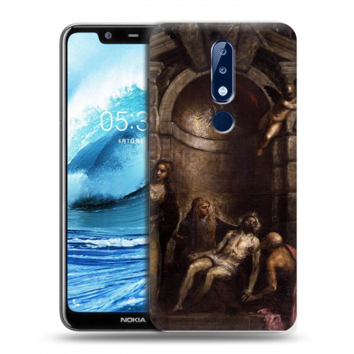 Дизайнерский силиконовый чехол для Nokia 5.1 Plus