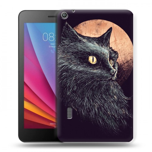 Дизайнерский силиконовый чехол для Huawei MediaPad T3 7 Мистические кошки
