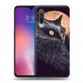 Дизайнерский силиконовый с усиленными углами чехол для Xiaomi Mi9 Мистические кошки