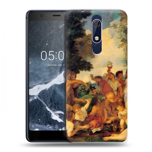 Дизайнерский пластиковый чехол для Nokia 5.1