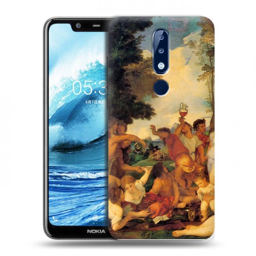 Дизайнерский силиконовый чехол для Nokia 5.1 Plus