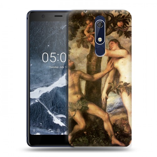 Дизайнерский пластиковый чехол для Nokia 5.1