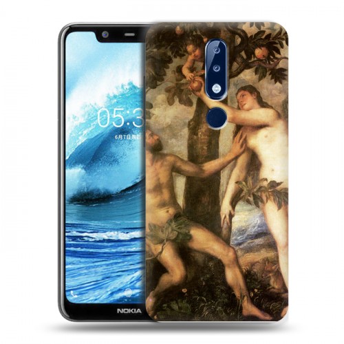 Дизайнерский силиконовый чехол для Nokia 5.1 Plus