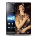 Дизайнерский пластиковый чехол для Sony Xperia S