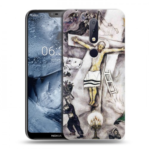 Дизайнерский пластиковый чехол для Nokia 6.1 Plus