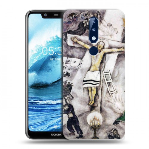 Дизайнерский силиконовый чехол для Nokia 5.1 Plus