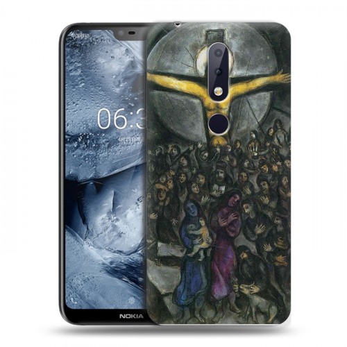 Дизайнерский пластиковый чехол для Nokia 6.1 Plus