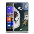 Дизайнерский пластиковый чехол для Microsoft Lumia 540