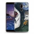 Дизайнерский пластиковый чехол для Nokia 7 Plus