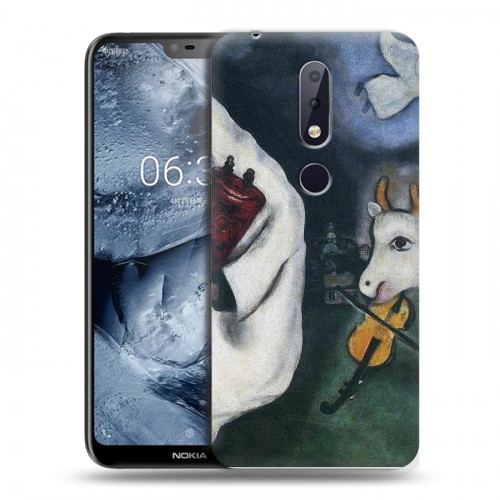 Дизайнерский пластиковый чехол для Nokia 6.1 Plus