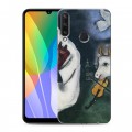 Дизайнерский пластиковый чехол для Huawei Y6p