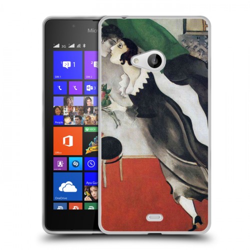 Дизайнерский пластиковый чехол для Microsoft Lumia 540