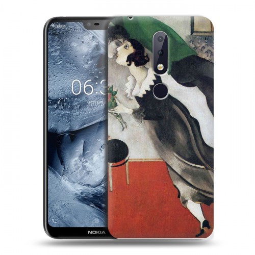 Дизайнерский пластиковый чехол для Nokia 6.1 Plus