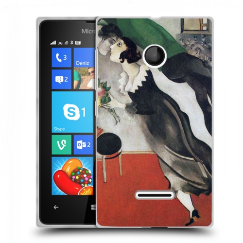 Дизайнерский пластиковый чехол для Microsoft Lumia 435