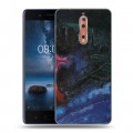 Дизайнерский пластиковый чехол для Nokia 8