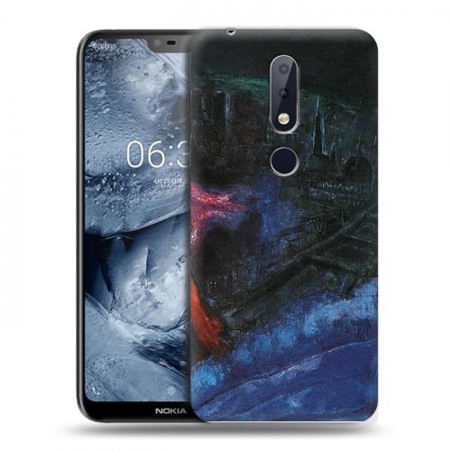 Дизайнерский пластиковый чехол для Nokia 6.1 Plus