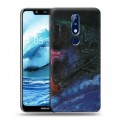 Дизайнерский пластиковый чехол для Nokia 5.1 Plus