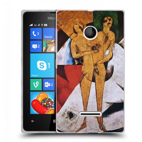 Дизайнерский пластиковый чехол для Microsoft Lumia 435