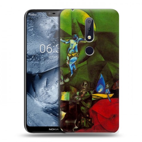 Дизайнерский пластиковый чехол для Nokia 6.1 Plus