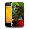 Дизайнерский пластиковый чехол для LG Google Nexus 4