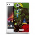 Дизайнерский пластиковый чехол для Sony Xperia L