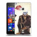 Дизайнерский пластиковый чехол для Microsoft Lumia 540