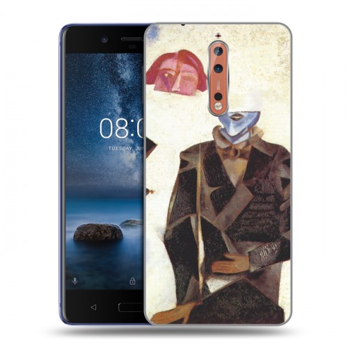 Дизайнерский пластиковый чехол для Nokia 8