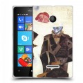 Дизайнерский пластиковый чехол для Microsoft Lumia 435