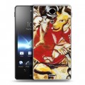 Дизайнерский пластиковый чехол для Sony Xperia TX