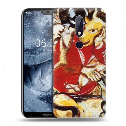 Дизайнерский пластиковый чехол для Nokia 6.1 Plus