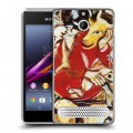 Дизайнерский силиконовый чехол для Sony Xperia E1