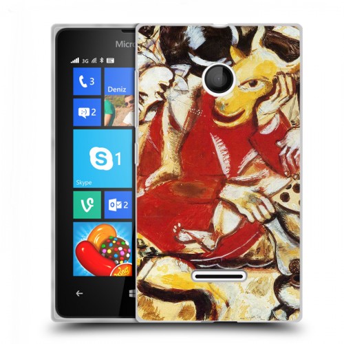 Дизайнерский пластиковый чехол для Microsoft Lumia 435